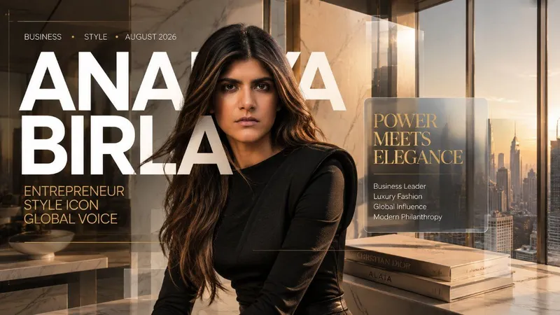 Ananya Birla Biography: Latest News, Business Ventures, Music Career, Philanthropy and Family Background
